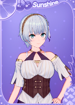 《戀活Sunshine》藍發清純美少女MOD