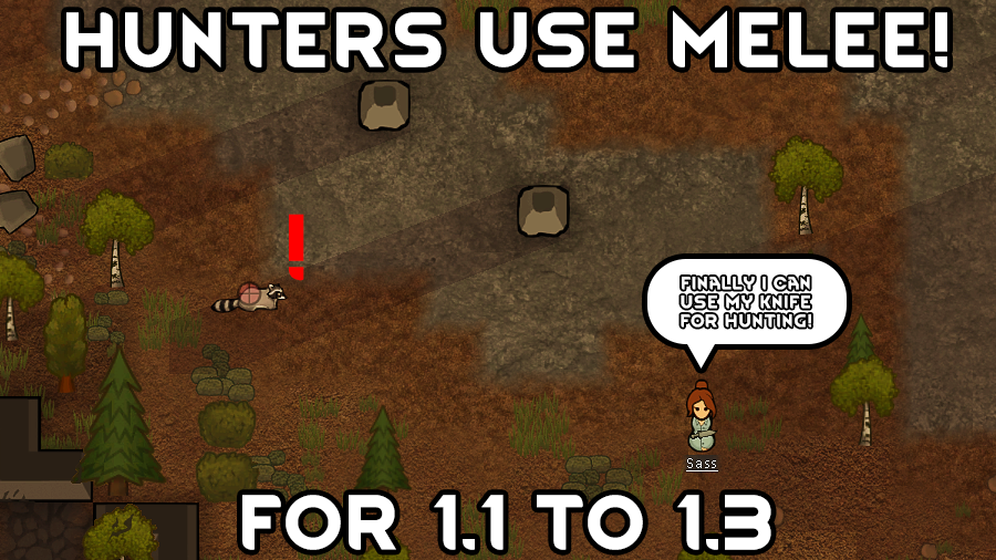 《邊緣世界》獵人使用近戰武器v1.3MOD