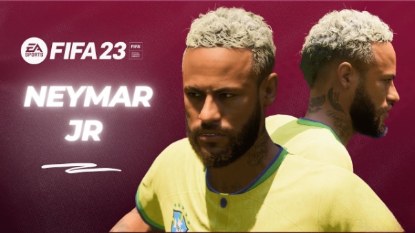 《FIFA 23》內馬爾金發版臉型補丁