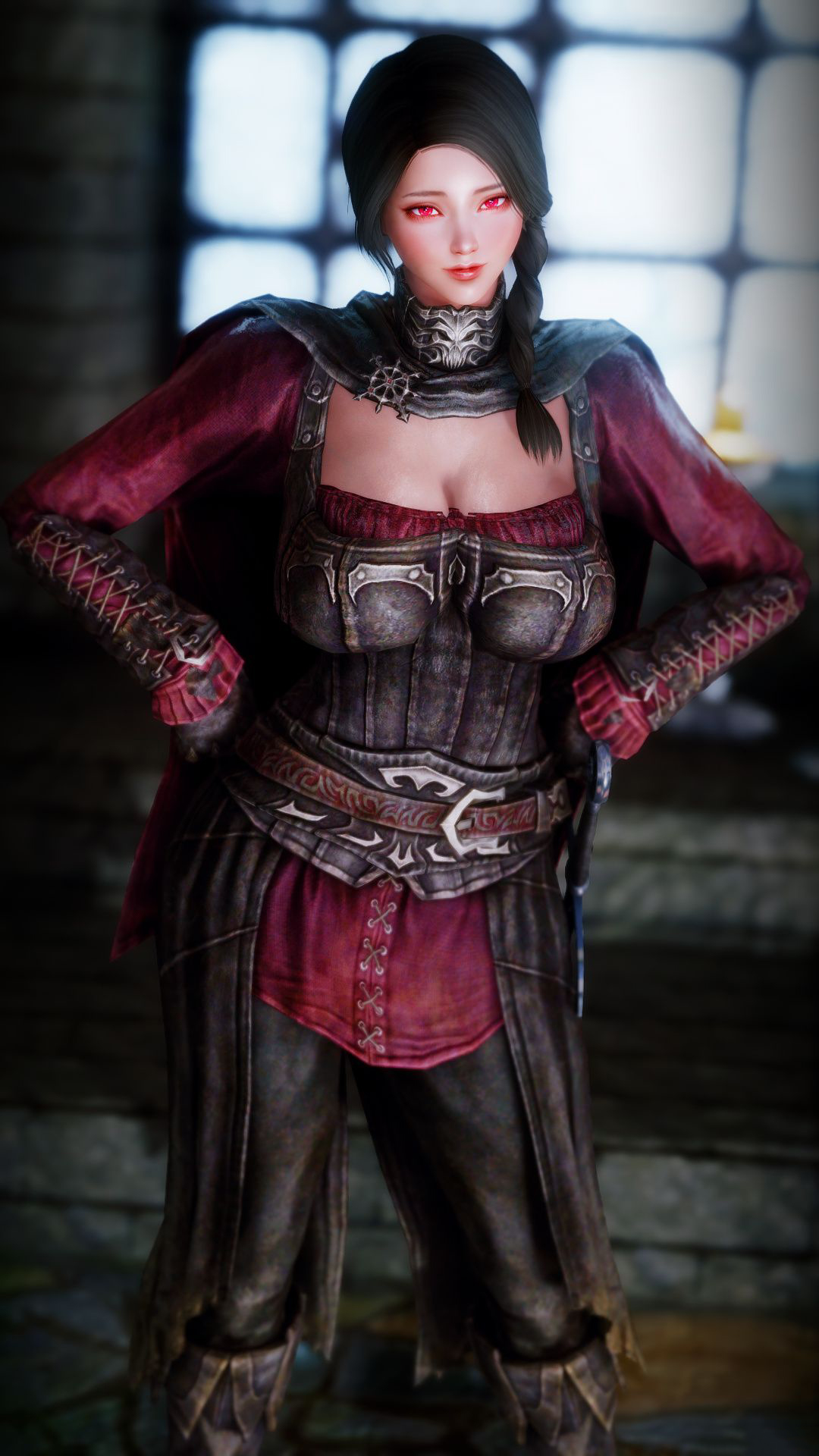 《上古卷軸5：天際重制版》女隨從蛇香MOD