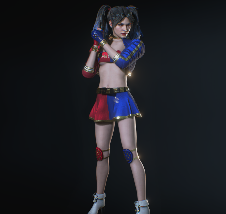 《生化危機3：重制版》吉爾哈莉奎茵無紋身MOD[僅支持舊版本]