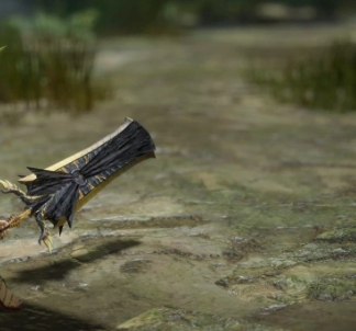 《怪物獵人：崛起》混沌黑蝕龍大劍MOD