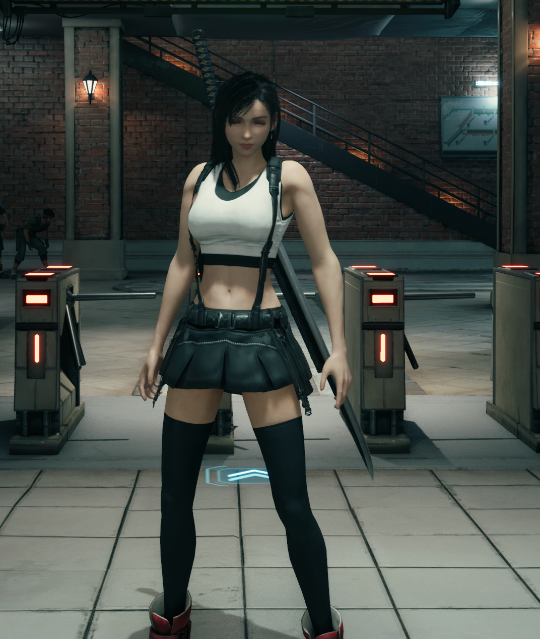 《最終幻想7：重制版》蒂法取代克勞德MOD