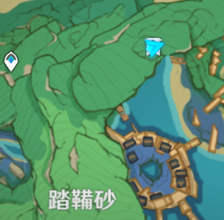 《原神》葉名山薰在哪里