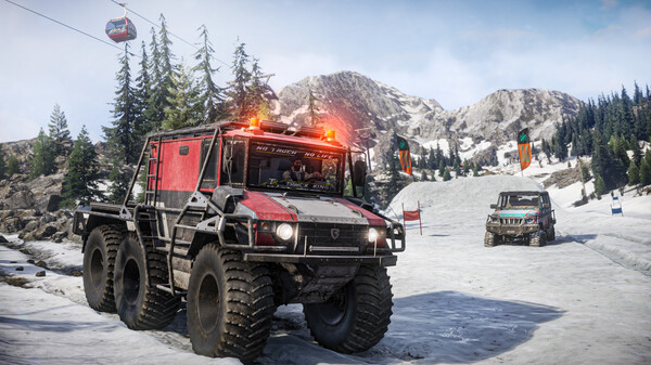 雪地奔馳：燈光與攝像機(jī)