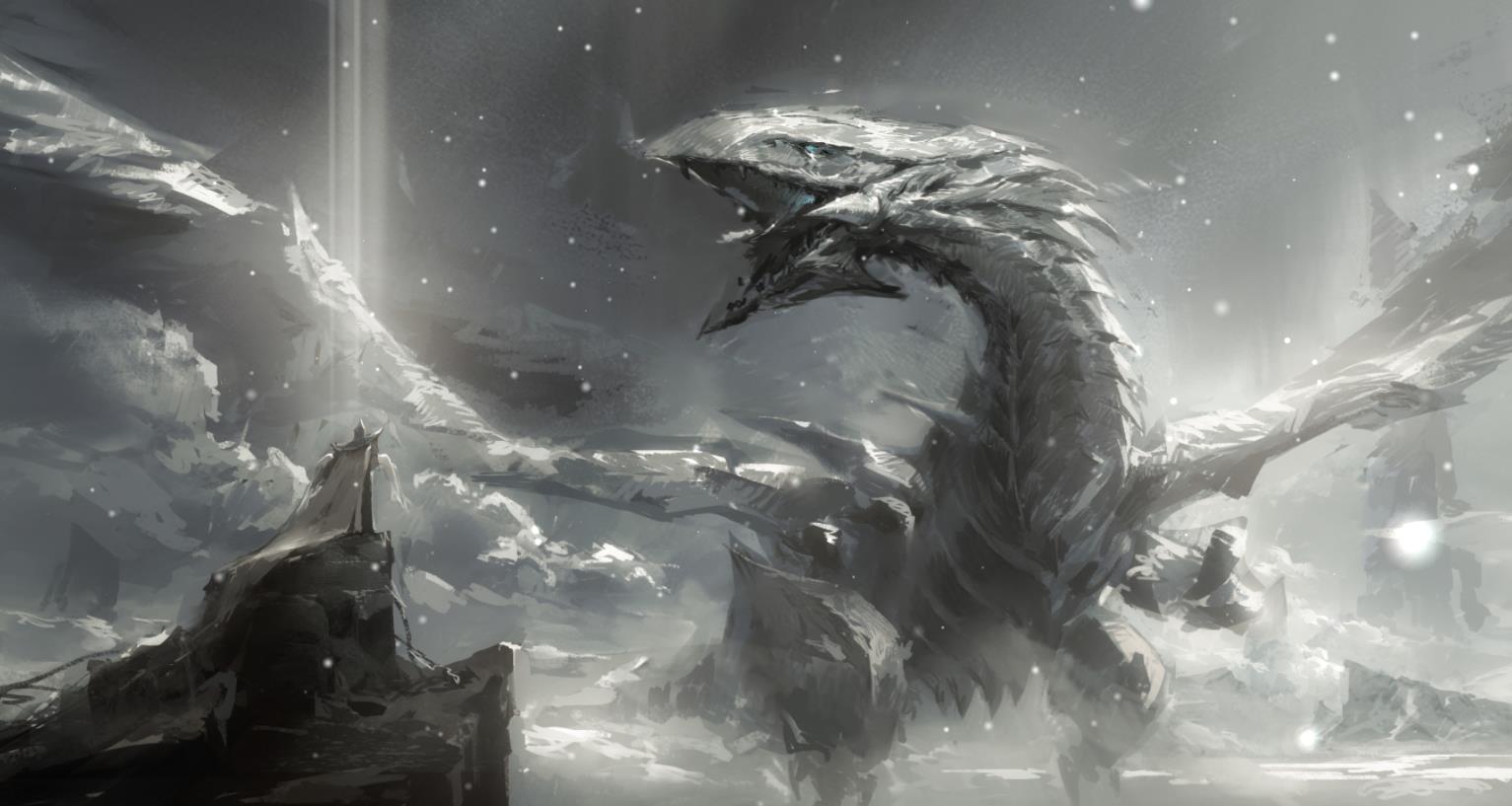 《Wallpaper Engine》游戲王YGO青眼白龍動態壁紙