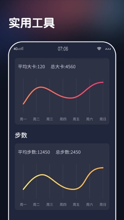 足跡樂行計(jì)步