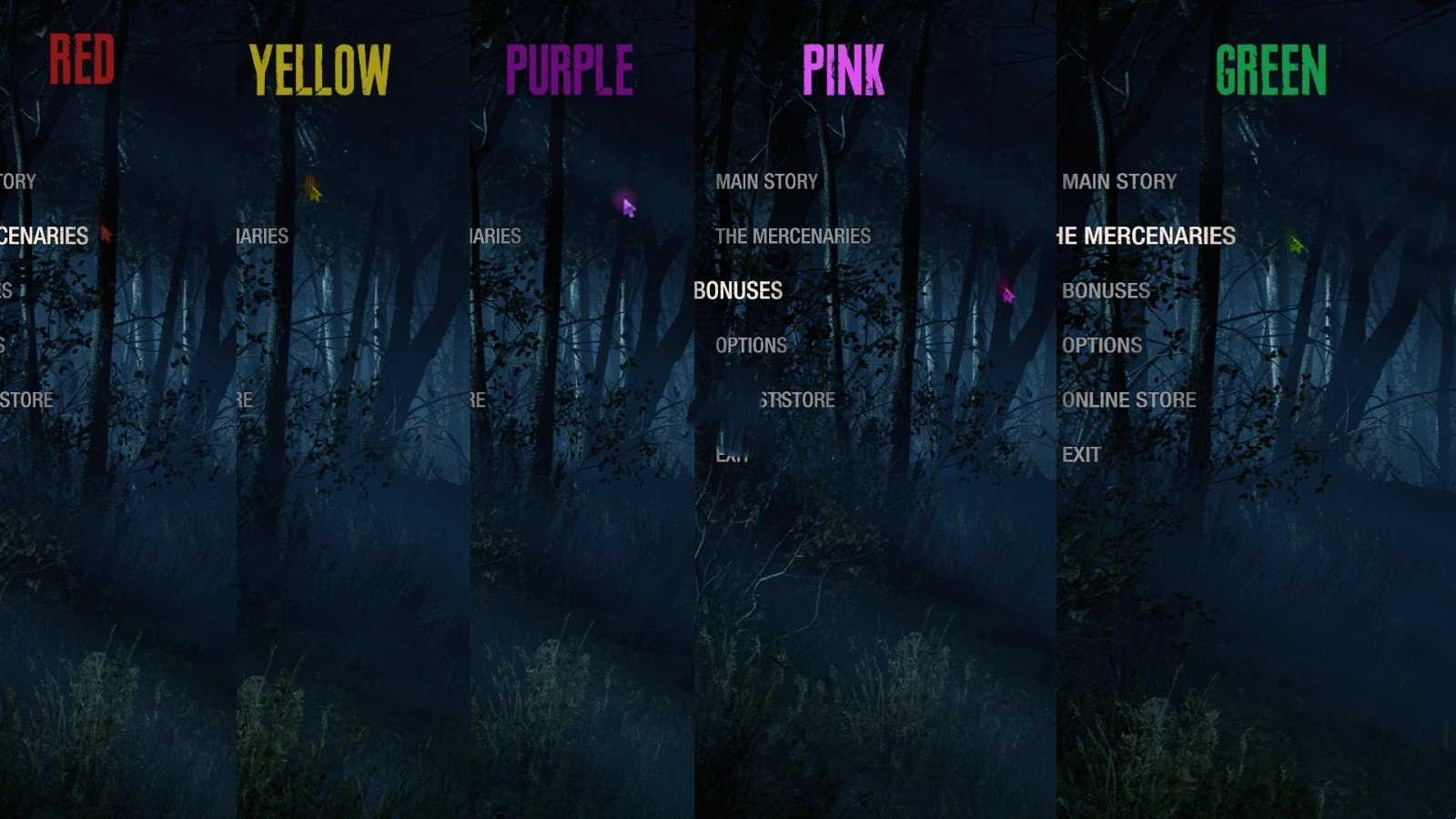 《生化危機4：重制版》鼠標光標顏色MOD