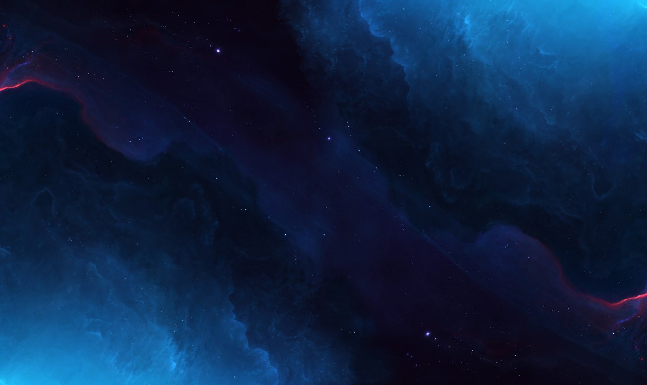 《Wallpaper Engine》藍色太空音頻響應動態壁紙