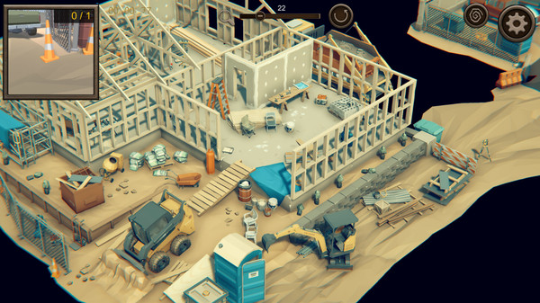 自上而下的隱藏結構3D