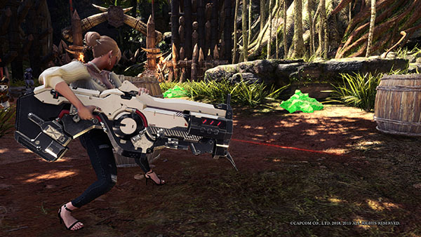 《怪物獵人世界：冰原》等離子重型弓箭槍MOD