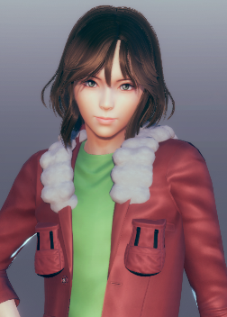 《AI少女》紅色夾克英氣美少女MOD