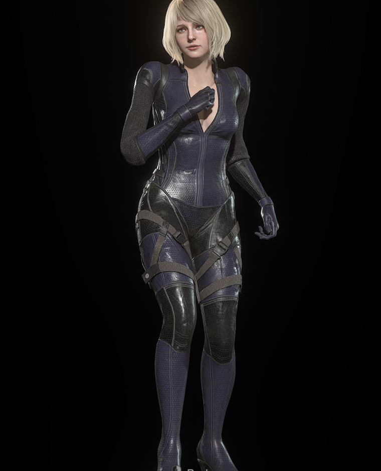 《生化危機4：重制版》阿什莉RE3吉爾戰(zhàn)斗服MOD[正式版]