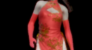《ROOM Girl》紅色旗袍MOD