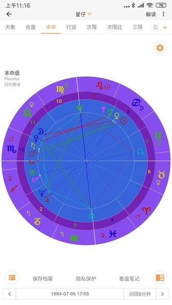 愛星盤