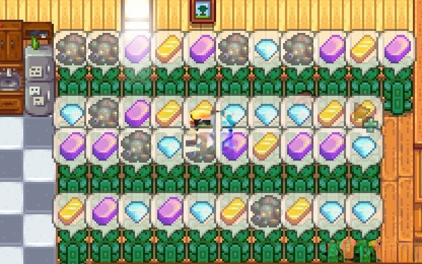 《星露谷物語》珍貴礦石生產雕像MOD