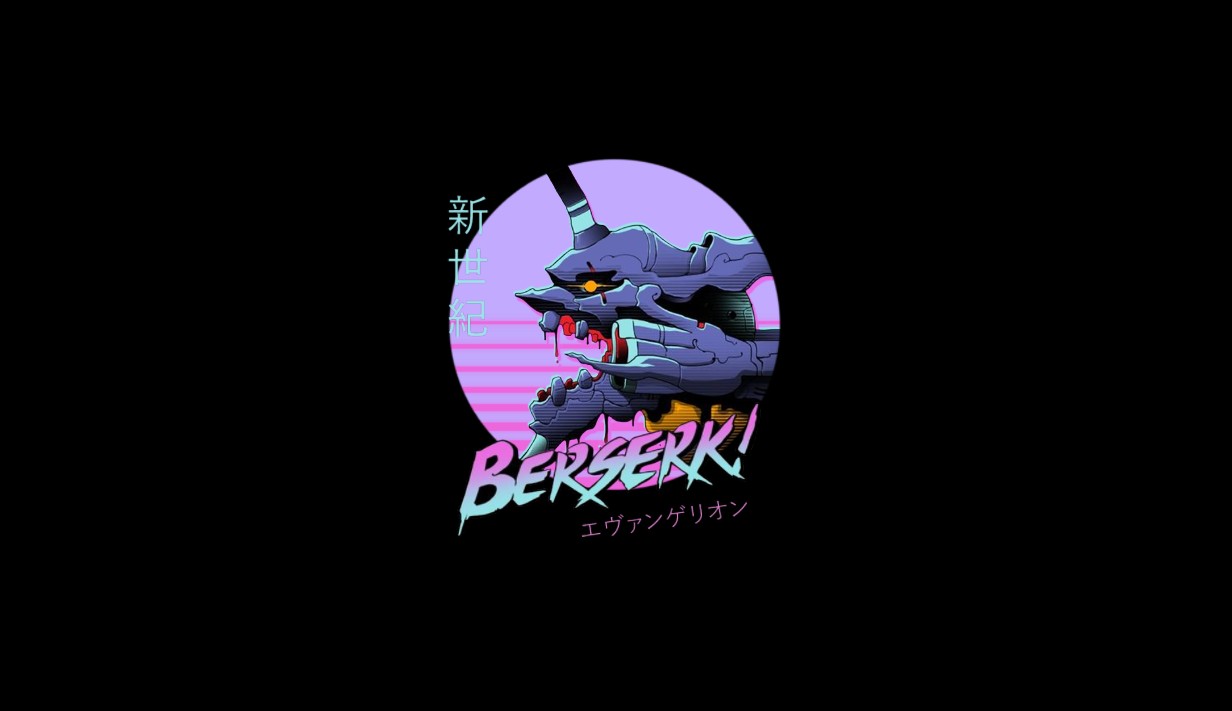 《Wallpaper Engine》EVA暴走初號機頭像動態壁紙