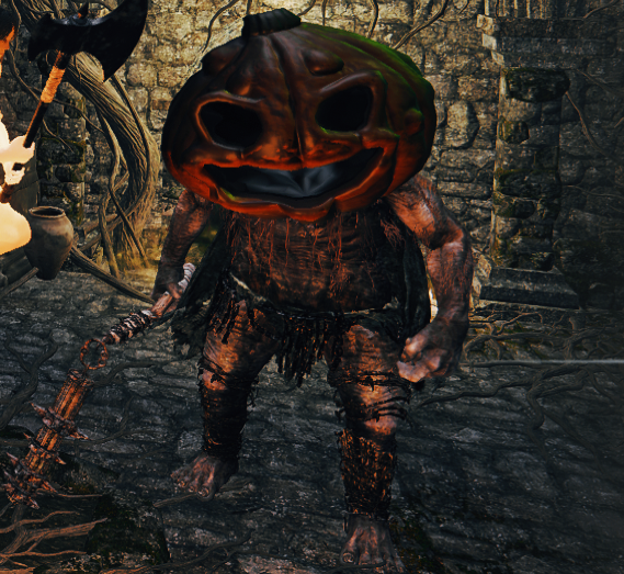 《艾爾登法環》更恐怖的南瓜頭士兵MOD