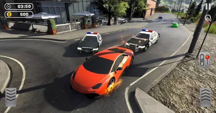 美國(guó)城市警車(chē)追逐