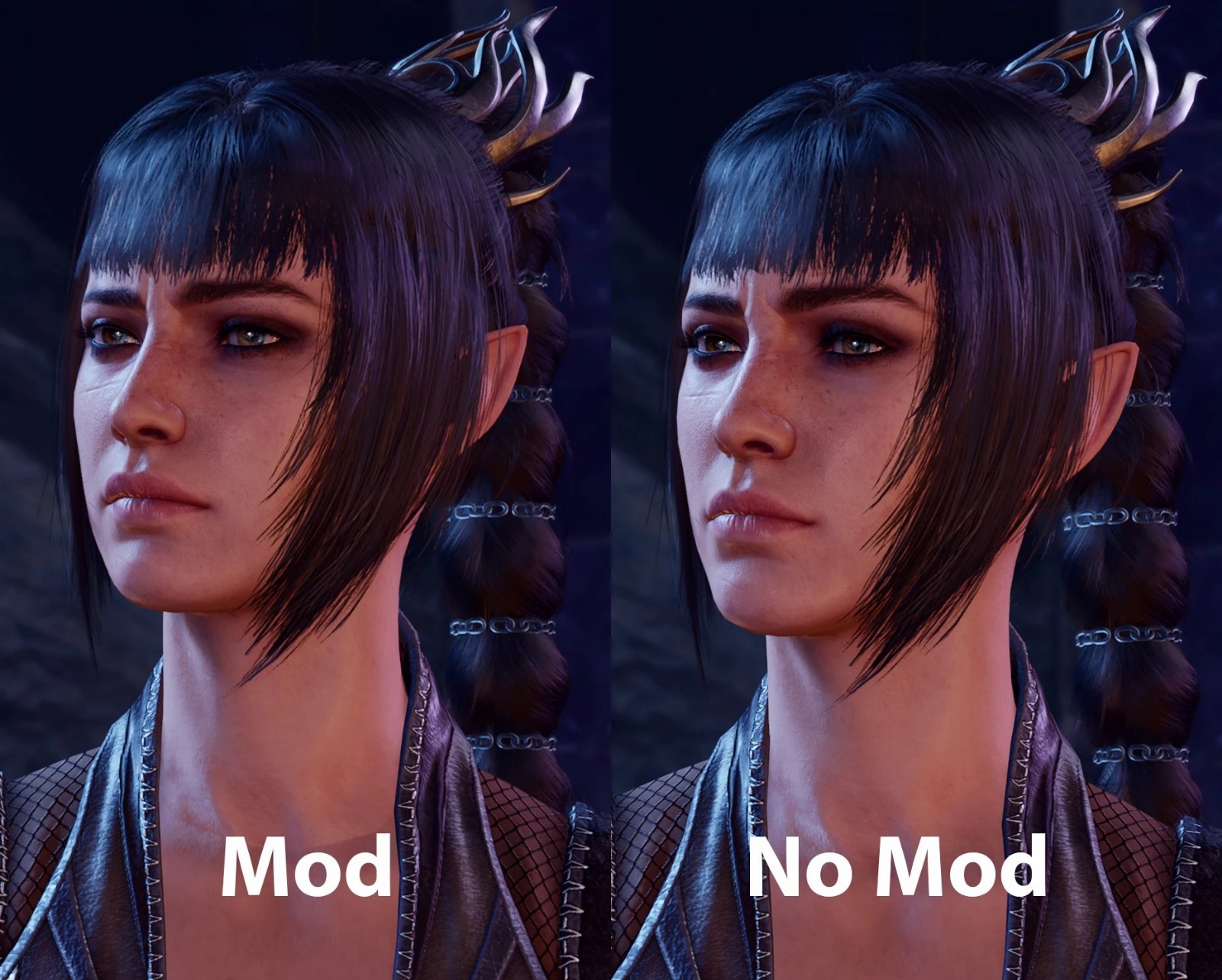 《博德之門3》影心Datamined頭型MOD
