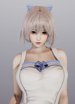 《AI少女》短發白圍裙小姐姐MOD