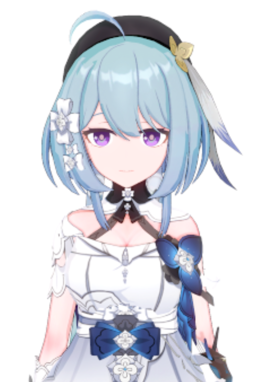《戀活Sunshine》藍發清純系淡然美少女MOD
