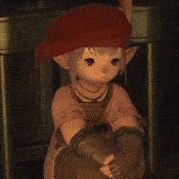 《Wallpaper Engine》FF14休息的拉拉肥動(dòng)態(tài)壁紙