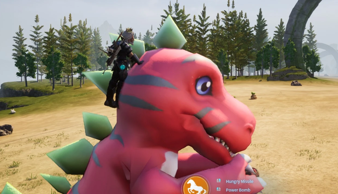《幻獸帕魯》巨龍獸替換輕松龍MOD