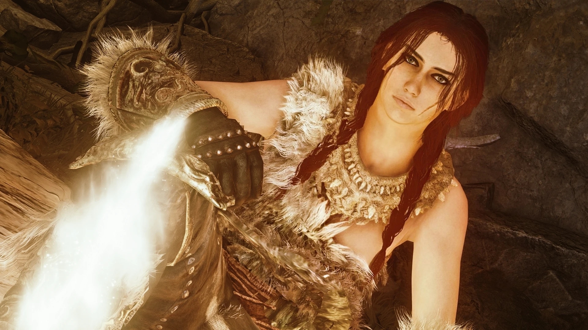 《艾爾登法環》紅發女戰士MOD