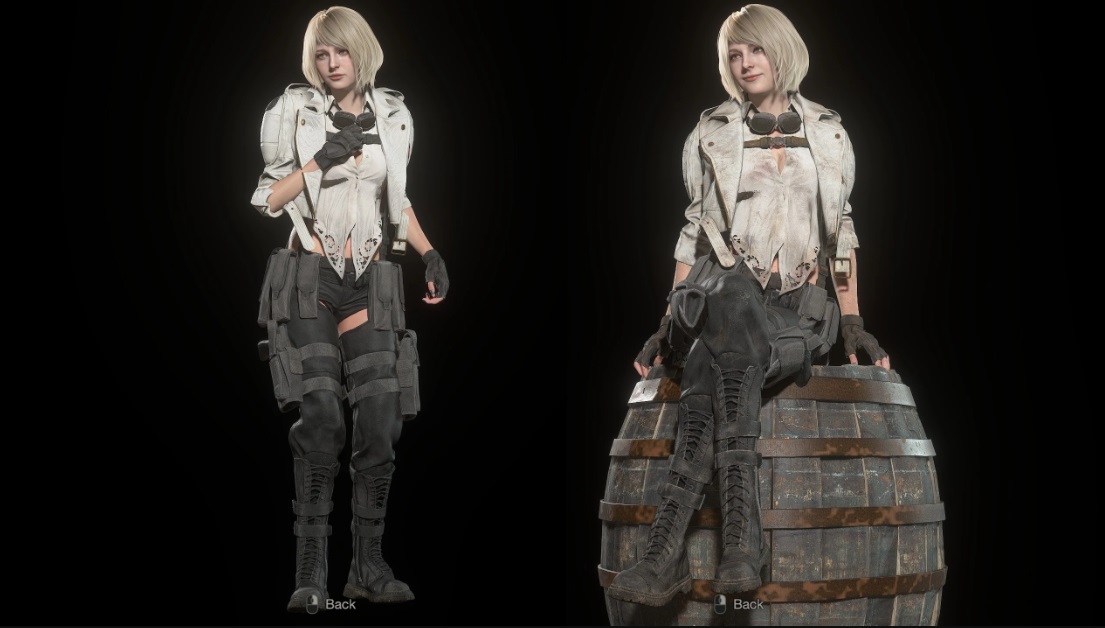 《生化危機4：重制版》阿什莉穿鬼泣5蕾蒂服裝MOD[正式版]