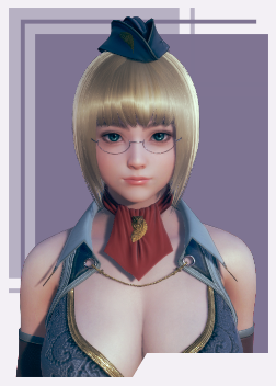 《AI少女》金發(fā)藍瞳性感緊身衣小姐姐MOD