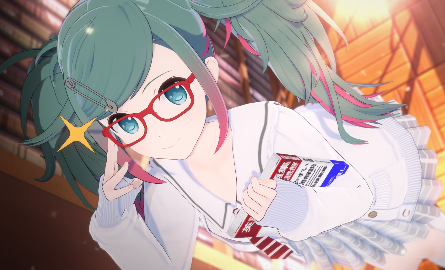 《戀活Sunshine》清純活潑綠發雙馬尾美少女MOD