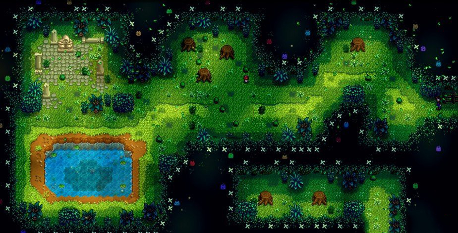 《星露谷物語》神秘森林的祝尼魔MOD
