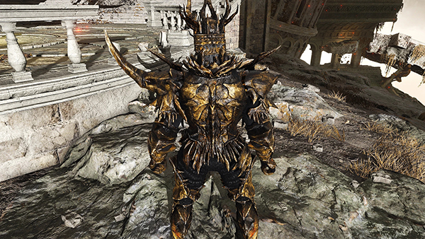 《艾爾登法環》亡靈之王賈里爾盔甲MOD