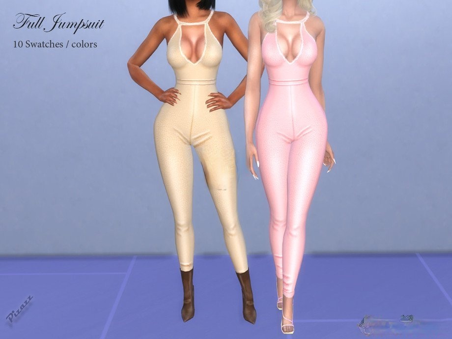 《模擬人生4》女性緊身性感連身褲MOD