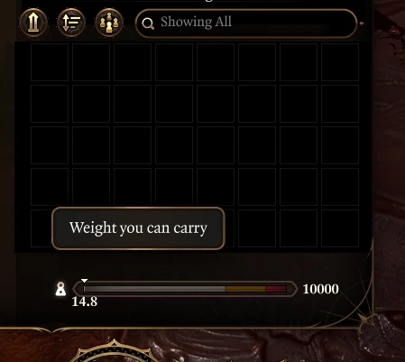 《博德之門3》背包載重調整MOD