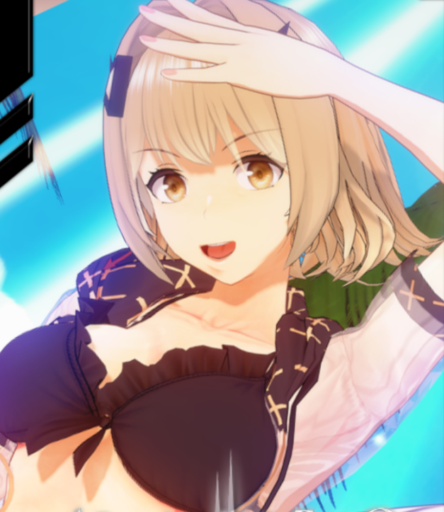 《戀活Sunshine》夏季金發黑色泳裝美少女MOD