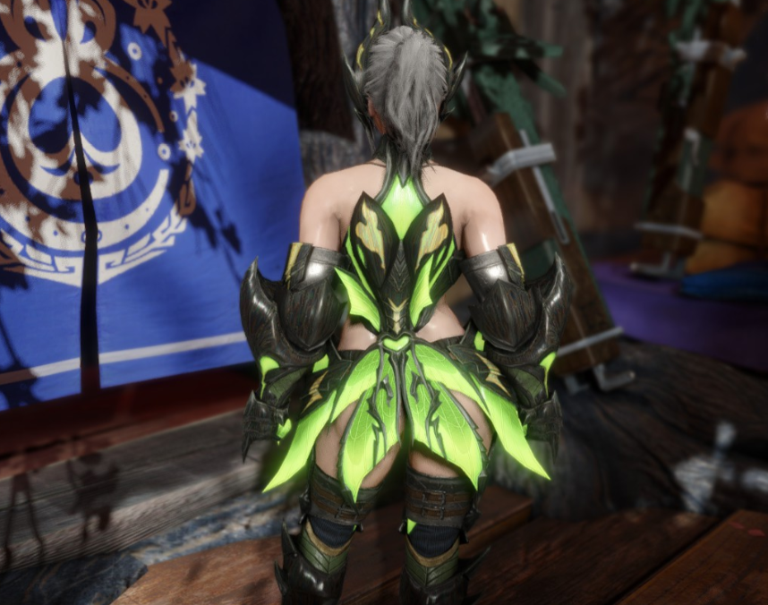 《怪物獵人崛起：曙光》EBB性感電龍套裝MOD