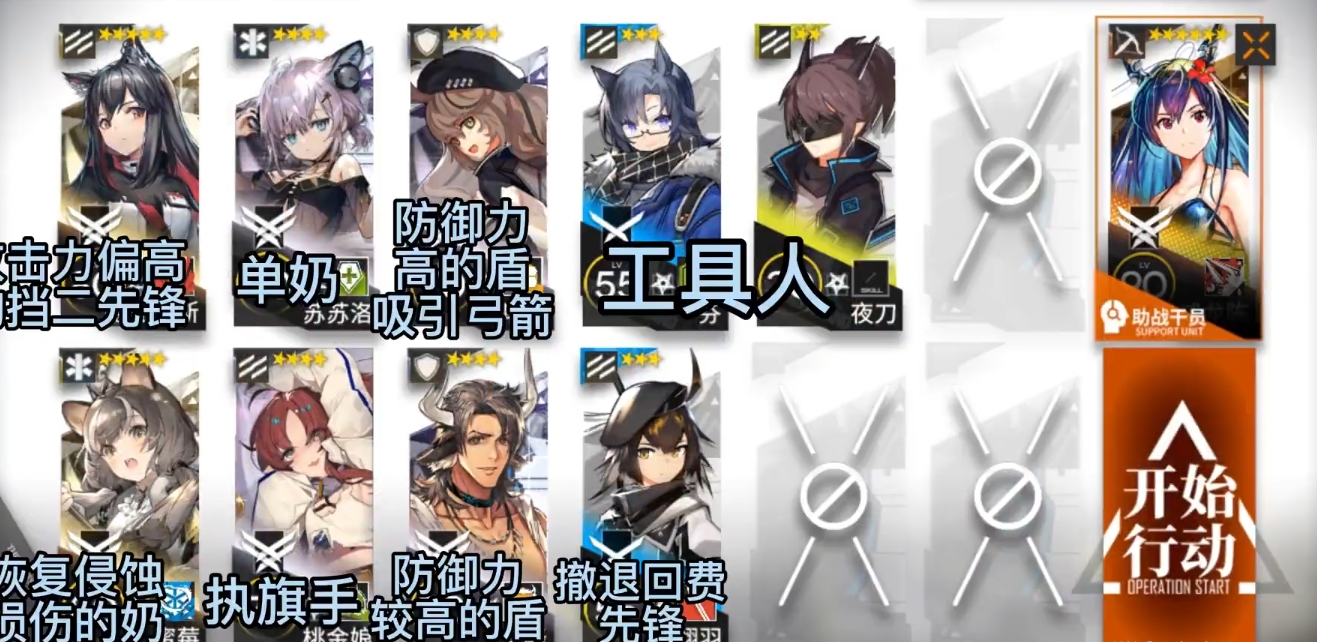 《明日方舟》大騎士領(lǐng)酒吧街18低配攻略