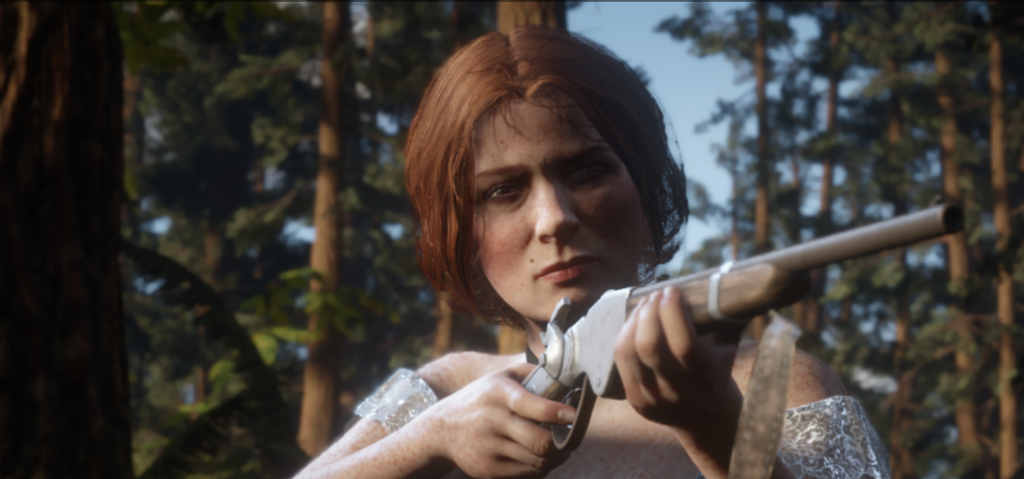 《荒野大鏢客2》情人替換亞瑟約翰MOD
