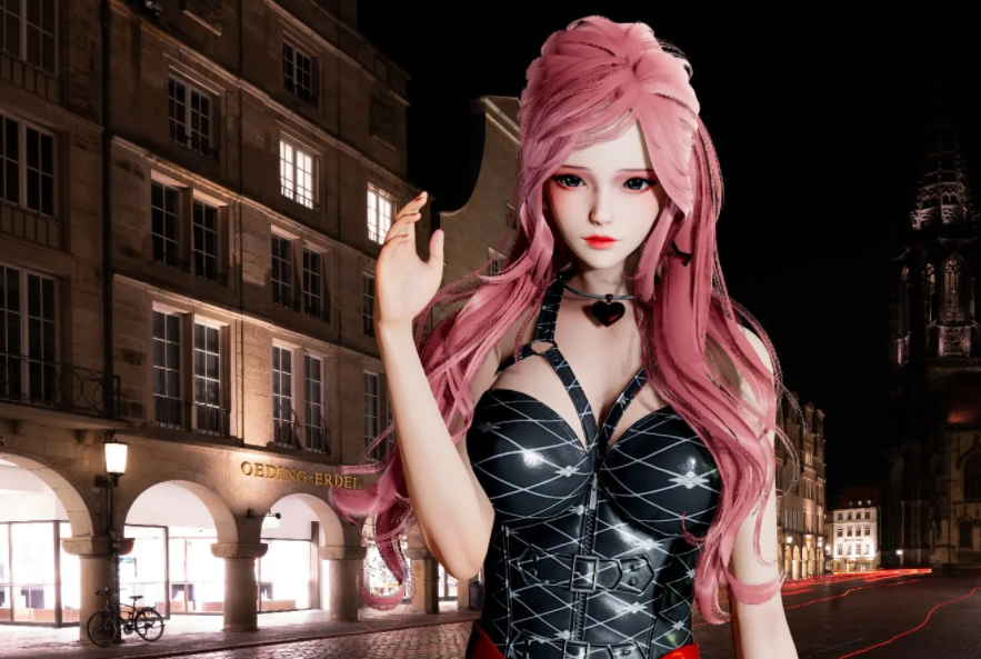 《AI少女》清純精致粉毛小姐姐MOD