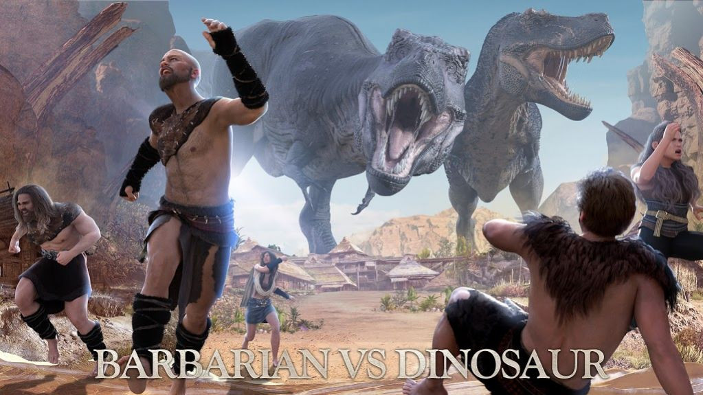 Barbarian Tribe: Dinosaur War