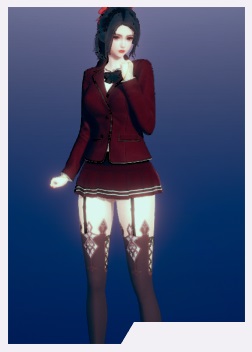 《AI少女》吊帶襪紅衣小姐姐MOD