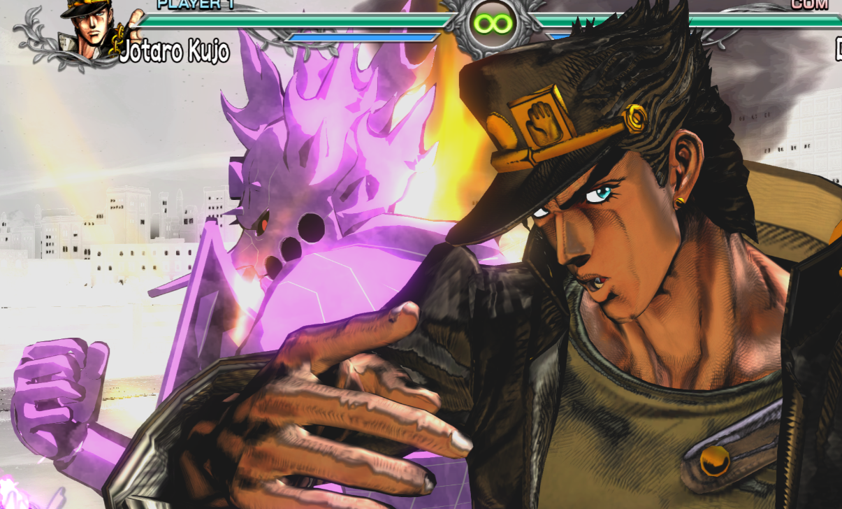 《JOJO的奇妙冒險：群星之戰重制版》須佐能乎替換白金之星世界MOD