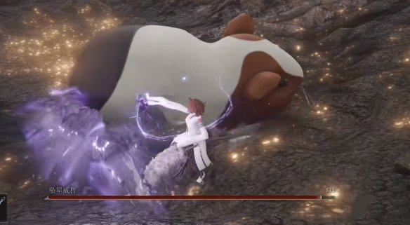 《艾爾登法環》賽馬娘可愛荷蘭豬替換墜星成獸MOD
