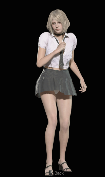 《生化危機(jī)4：重制版》阿什莉JK服外觀MOD