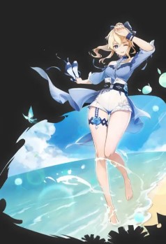《求生之路2》原神琴海風之夢皮膚角色MOD