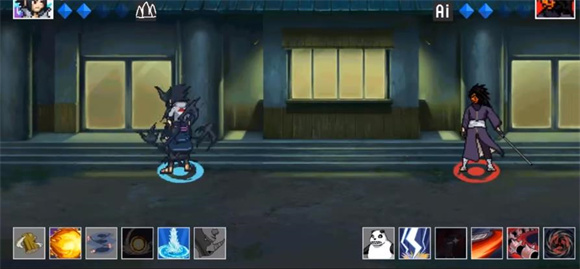 像素火影骨架佐助版