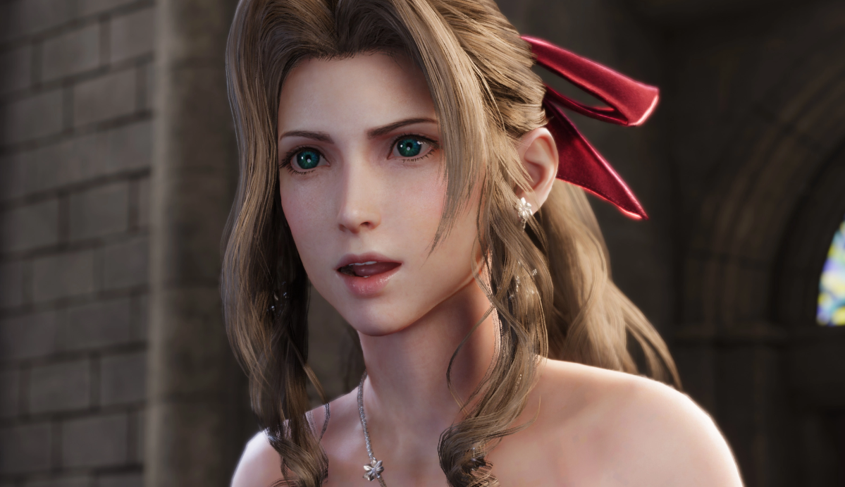 《最終幻想7：重制版》愛麗絲紫色短款連衣裙MOD