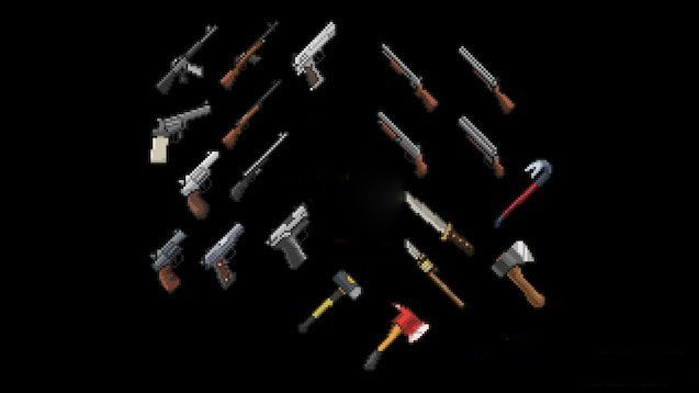 《僵尸毀滅工程》原版武器紋理優化MOD